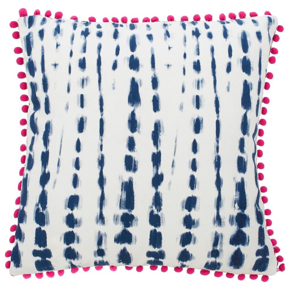Safavieh Atalia Pillow in Pink/Cream/Navy, , large