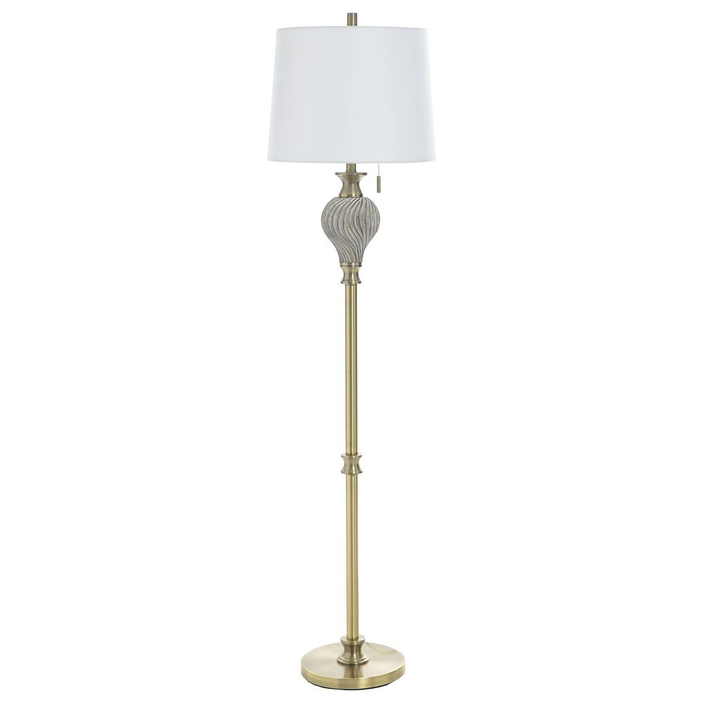 Stylecraft Lamps Floor Lamp in Baffo Gold, , large