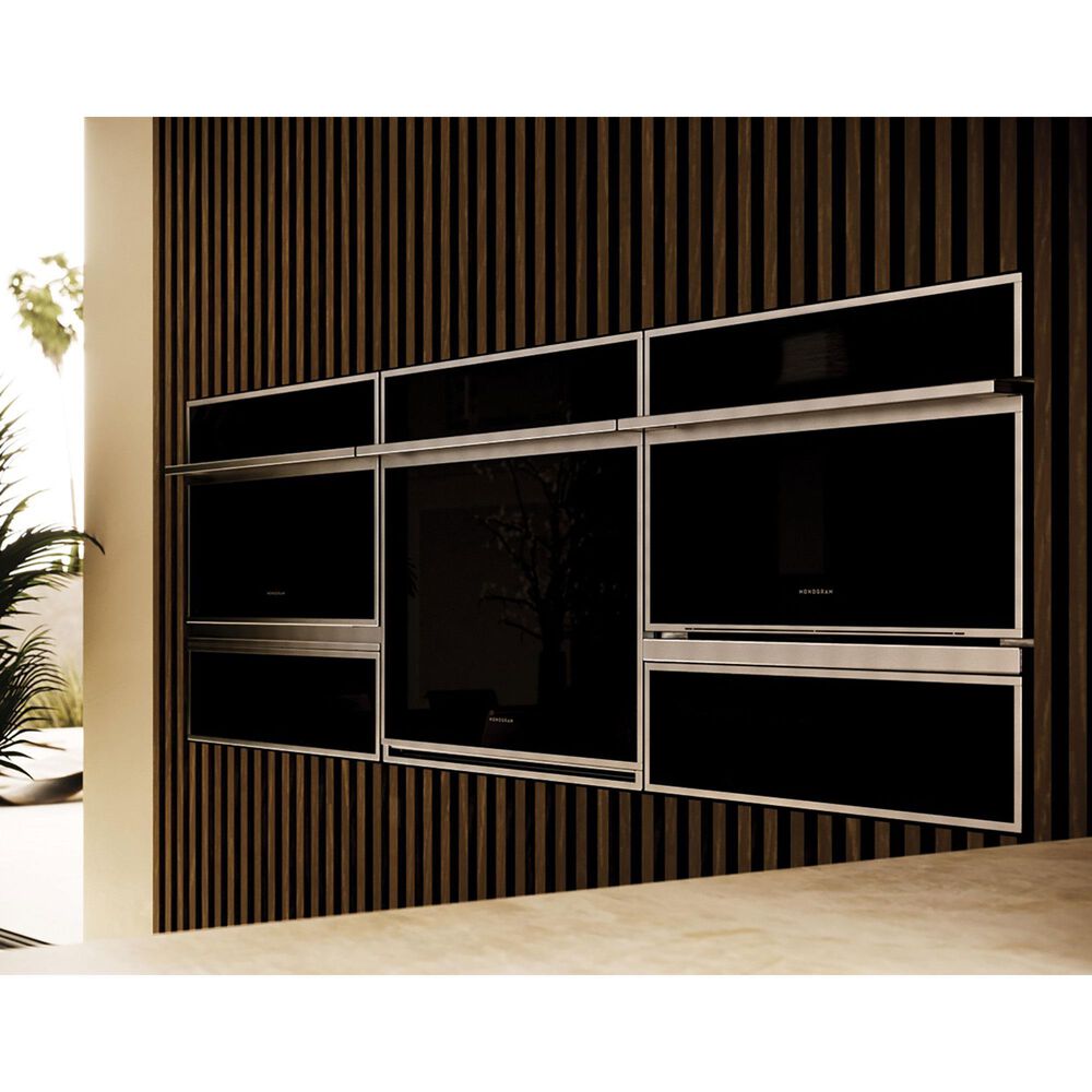 Monogram Minimalist 30&quot; Smart Electric Single Wall Oven with Conection in Stainless Steel, , large