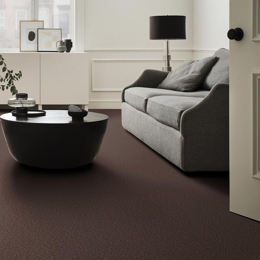 Shaw Tonal Comfort Blue Carpet in Winery, , large