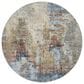 Dalyn Rug Company Lumara LM2 Putty 8" Round Area Rug, , large