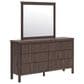 Ashley 5-Piece Queen Panel Platform Bedroom Set in Rich Brown, , large