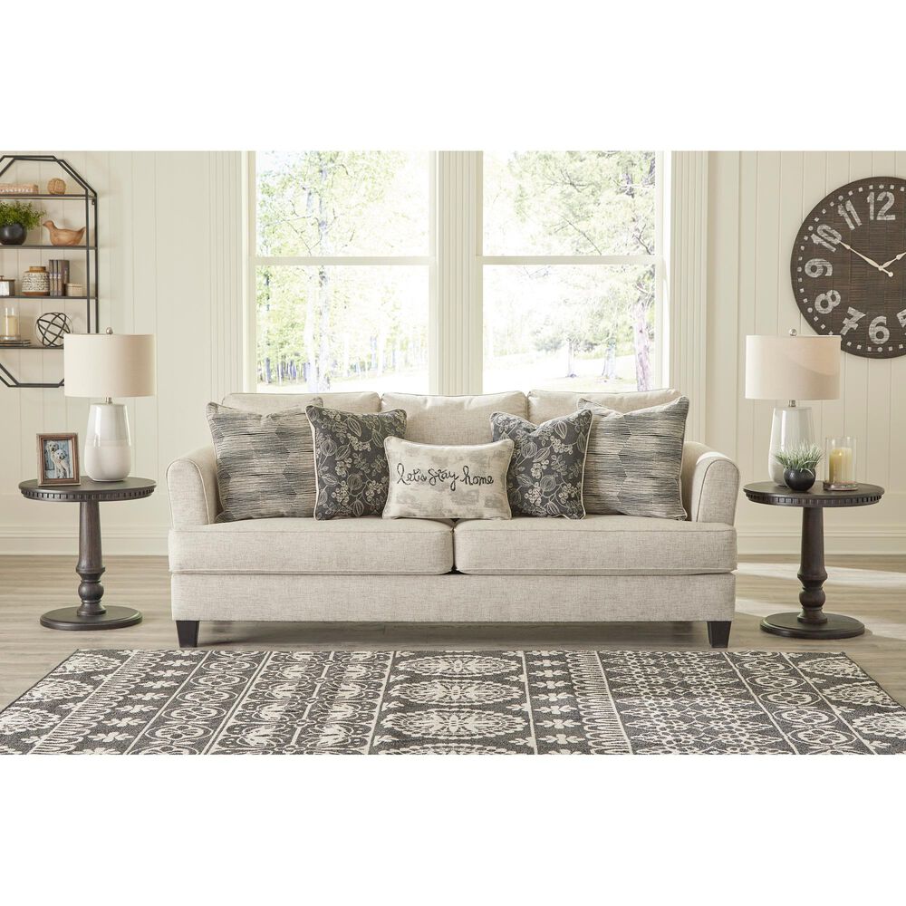 Signature Design by Ashley Callisburg Stationary Sofa in Linen, , large