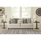 Signature Design by Ashley Callisburg Stationary Sofa in Linen, , large