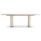 Bernhardt Brigitte Double Pedestal Dining Table in Ecru - Table Only, , large
