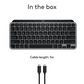 Logitech MX Keys Mini Keyboard for Mac in Space Grey, , large