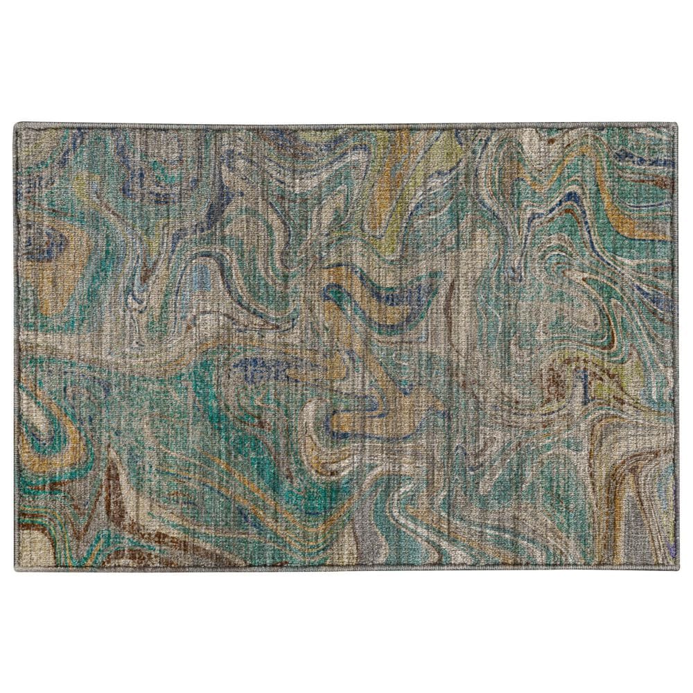 Dalyn Rug Company Nexus NX6 Teal 1"8" x 2"6" Area Rug, , large