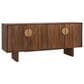 Blue Sun Designs Silvie 4-Door Sideboard in Medium Brown, , large