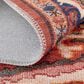 Feizy Rawlins 39HMF 2" x 3" Red and Navy Area Rug, , large