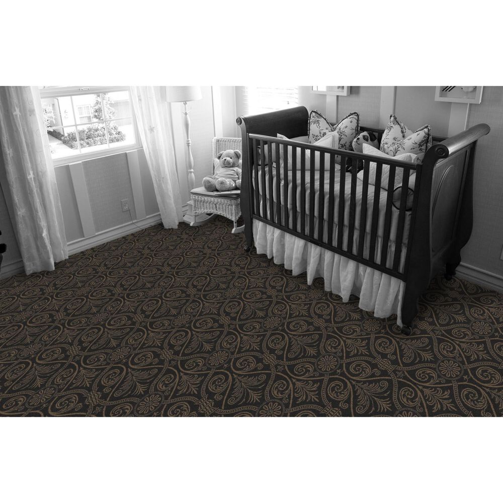 Joy Carpets Damascus Rough Rider Carpet in Brown, , large