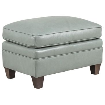 Sienna Designs Leather Ottoman in Stallion Caribbean, , large