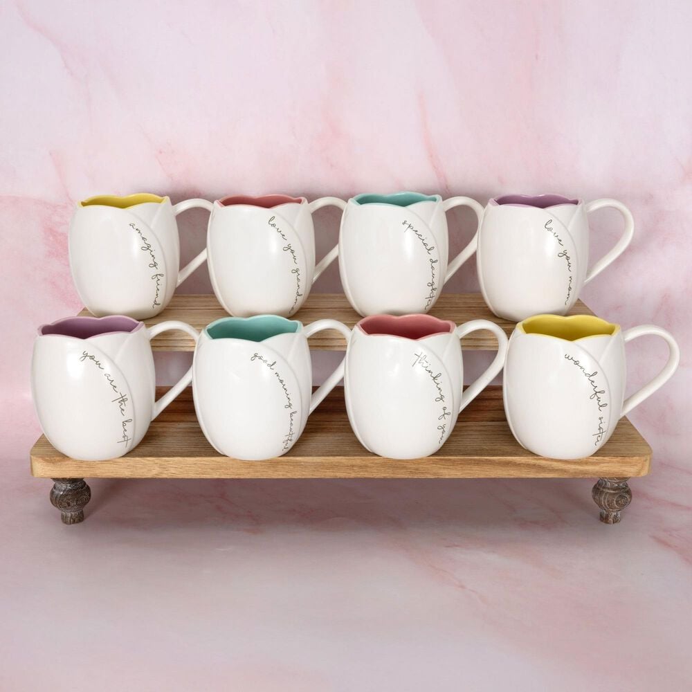 Pavilion The Best 20 Oz Mug in White and Purple, , large