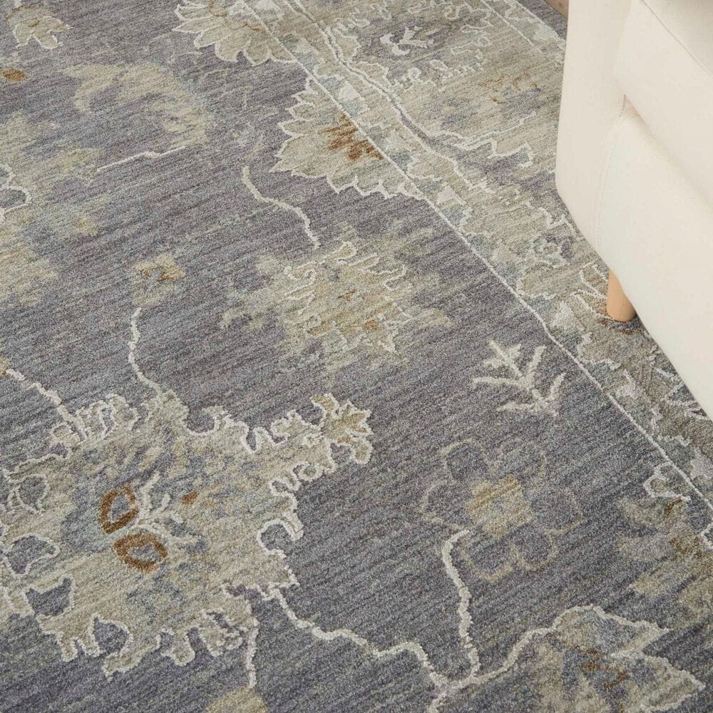Nourison Infinite 7&#39;10&quot; x 10&#39;4&quot; Charcoal Area Rug, , large