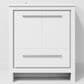 Lexora Home Lafarre 30" Single Bathroom Vanity in White with 2 cm White Cultured Marble Top and Rectangular Sink, , large