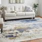 Feizy Clio 7"9" x 10" Blue and Multicolor Area Rug, , large