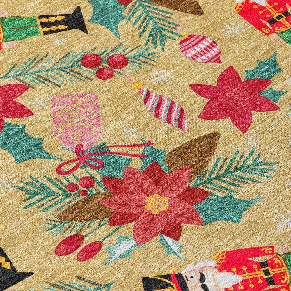 Dalyn Rug Company Wonderland WN30 5&#39; x 7&#39;6&quot; Gold Indoor/Outdoor Area Rug, , large