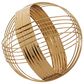 CosmoLiving by Cosmopolitan Contemporary Metal Sculptures in Gold (Set of 3), , large