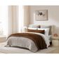 Sunday Citizen Snug Muslin 48" x 14" Lumbar Throw Pillow in Chestnut, , large