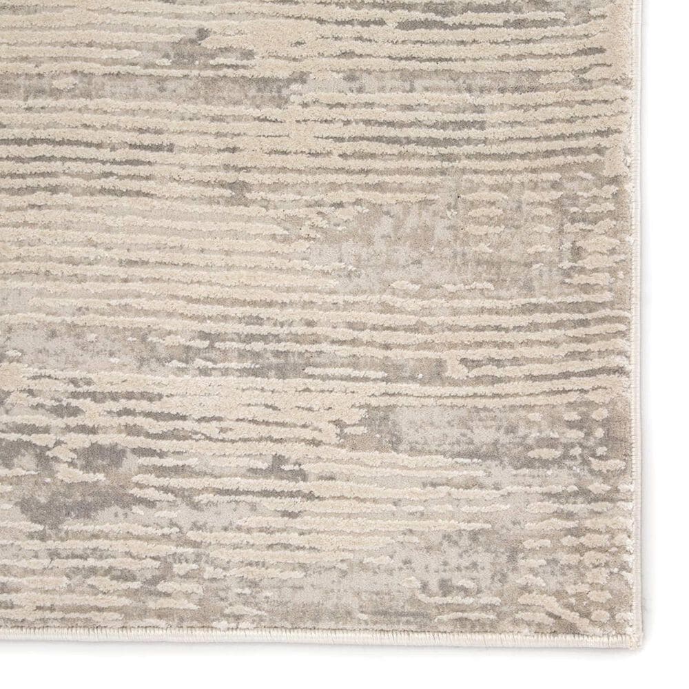 Jaipur Cirque Paxton White Alyssum and Whitecap Gray 2&#39;6&quot; x 8&#39; Runner, , large