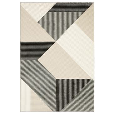 Oriental Weavers Raylan RAY07 7"10" x 10"10" Ivory Area Rug, , large