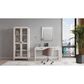 Urban Home Drake Glass Door Wooden Bookcase in Sugar, , large