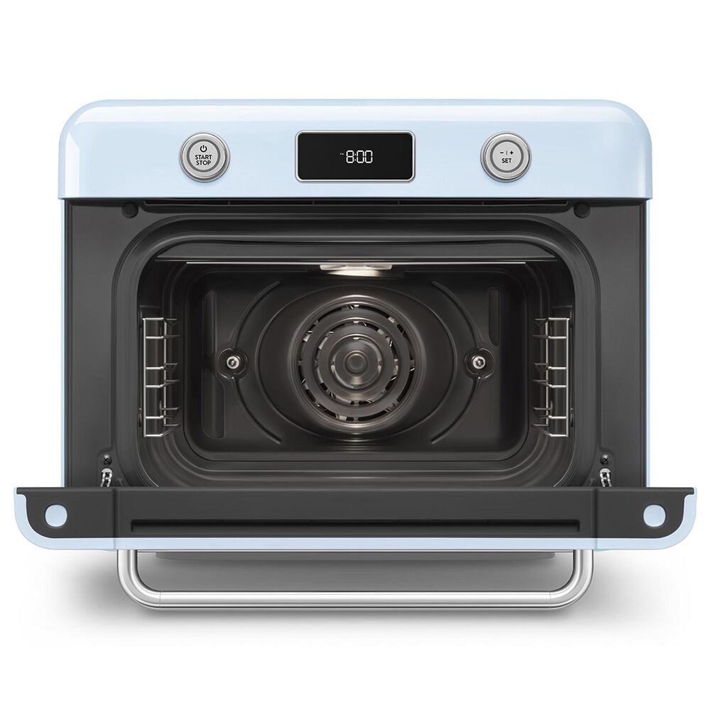 SMEG 1.06 Cu. Ft. Countertop Combi Steam Oven in Pastel Blue, , large