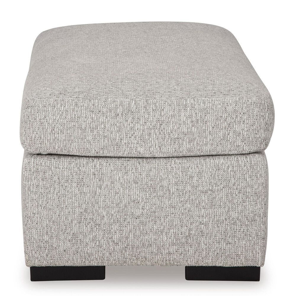 Ashley Evansley Ottoman in Pewter, , large