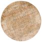 Kas Oriental Rugs Heritage Damask 7"7" Round Champagne Area Rug, , large