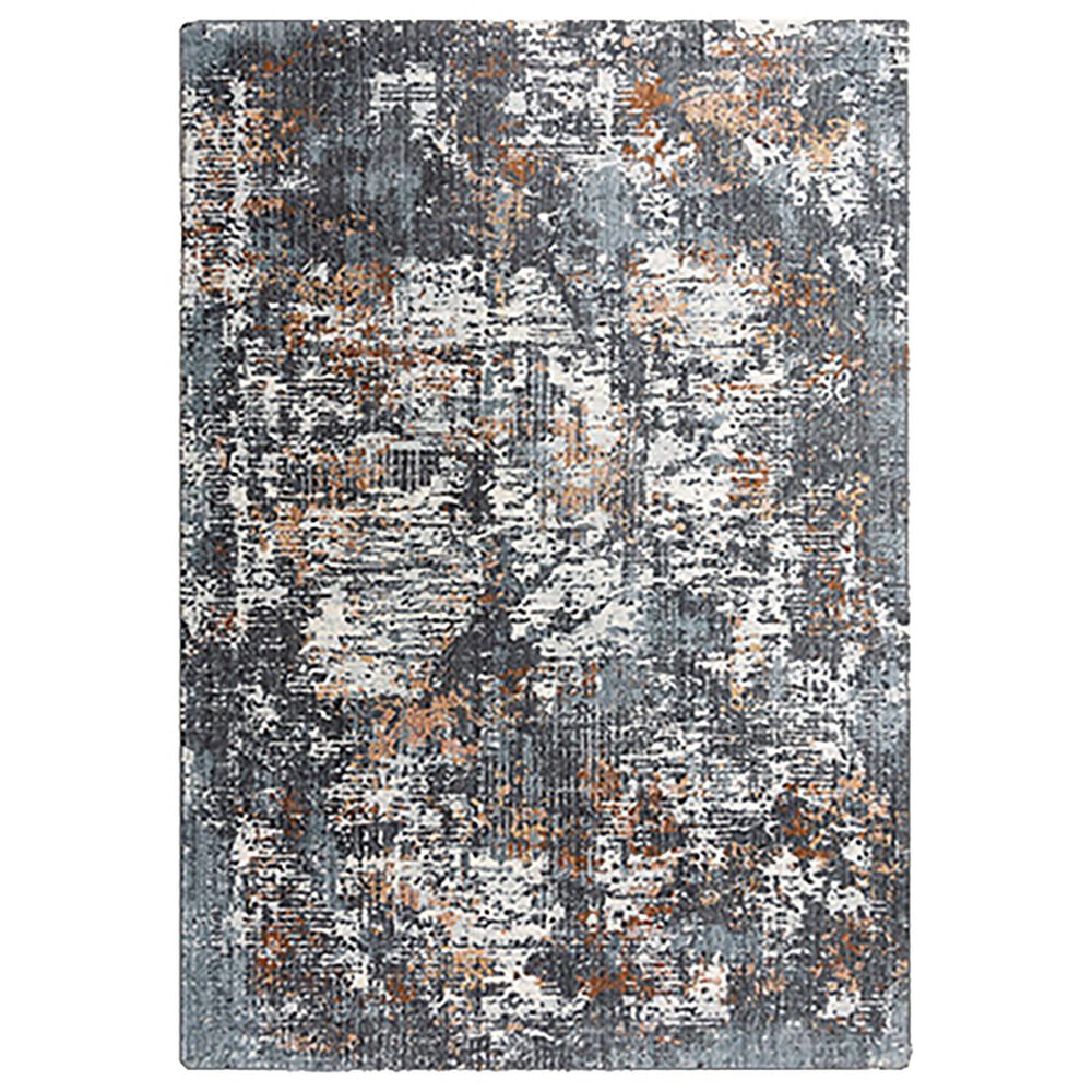 RIZZY Logan LOG735 5"2" x 7"9" Blue Area Rug, , large
