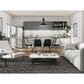Radici USA Bellissima 010 8" x 10" Charcoal Area Rug, , large