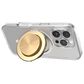 PopSockets MagSafe Circle Kick-Out PopGrip in Aluminum Radial Gold, , large