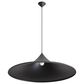 Golden Lighting Vistara 35.375" 1-Light Pendant in Sand Black, , large