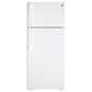 GE Appliances 17.5 Cu. Ft. Top Freezer Refrigerator with Edge-to-Edge Glass Shelves in White, , large