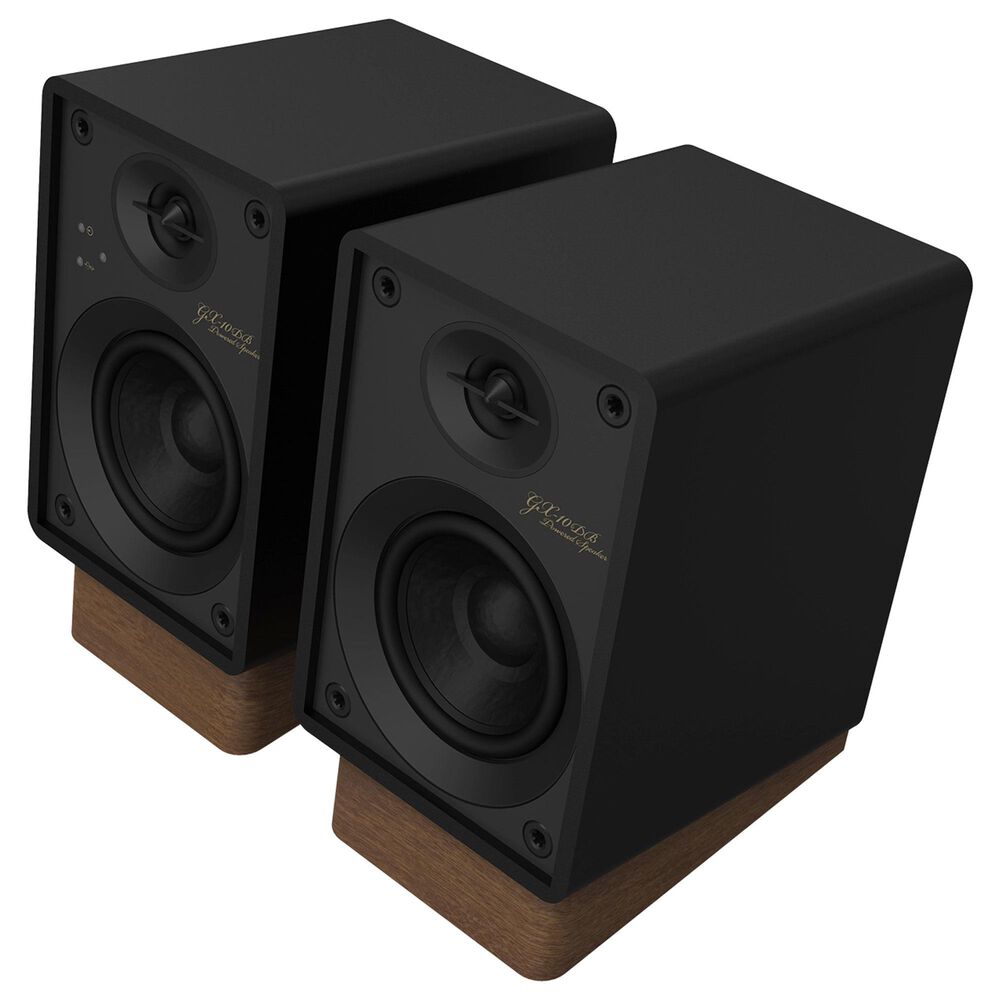 Klipsch Flexus 3&quot; Powered Monitors Bookshelf Speakers Pair in Black, , large