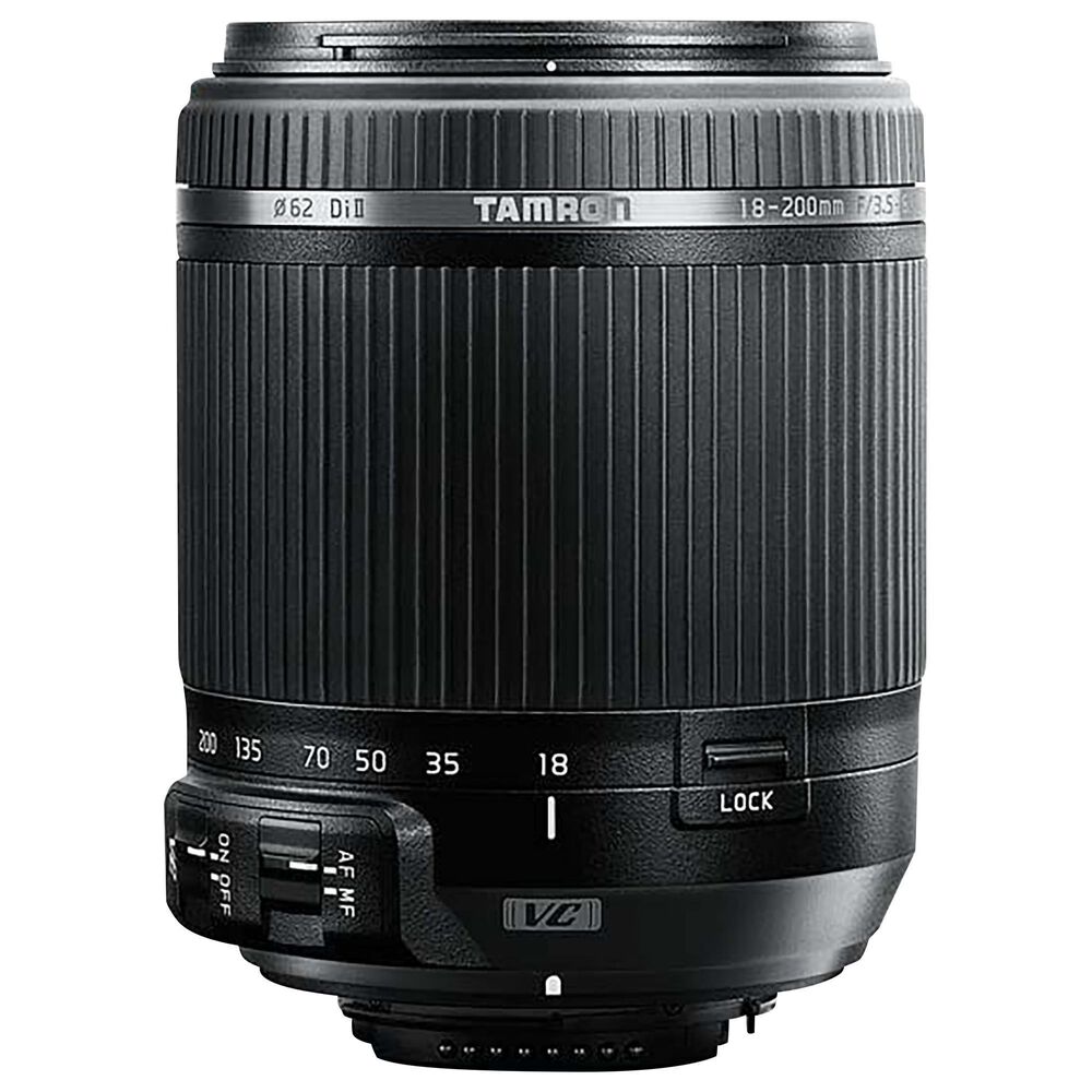Tamron 18-200mm F/3.5-6.3 Di II VC Lens for Nikon F in Black, , large