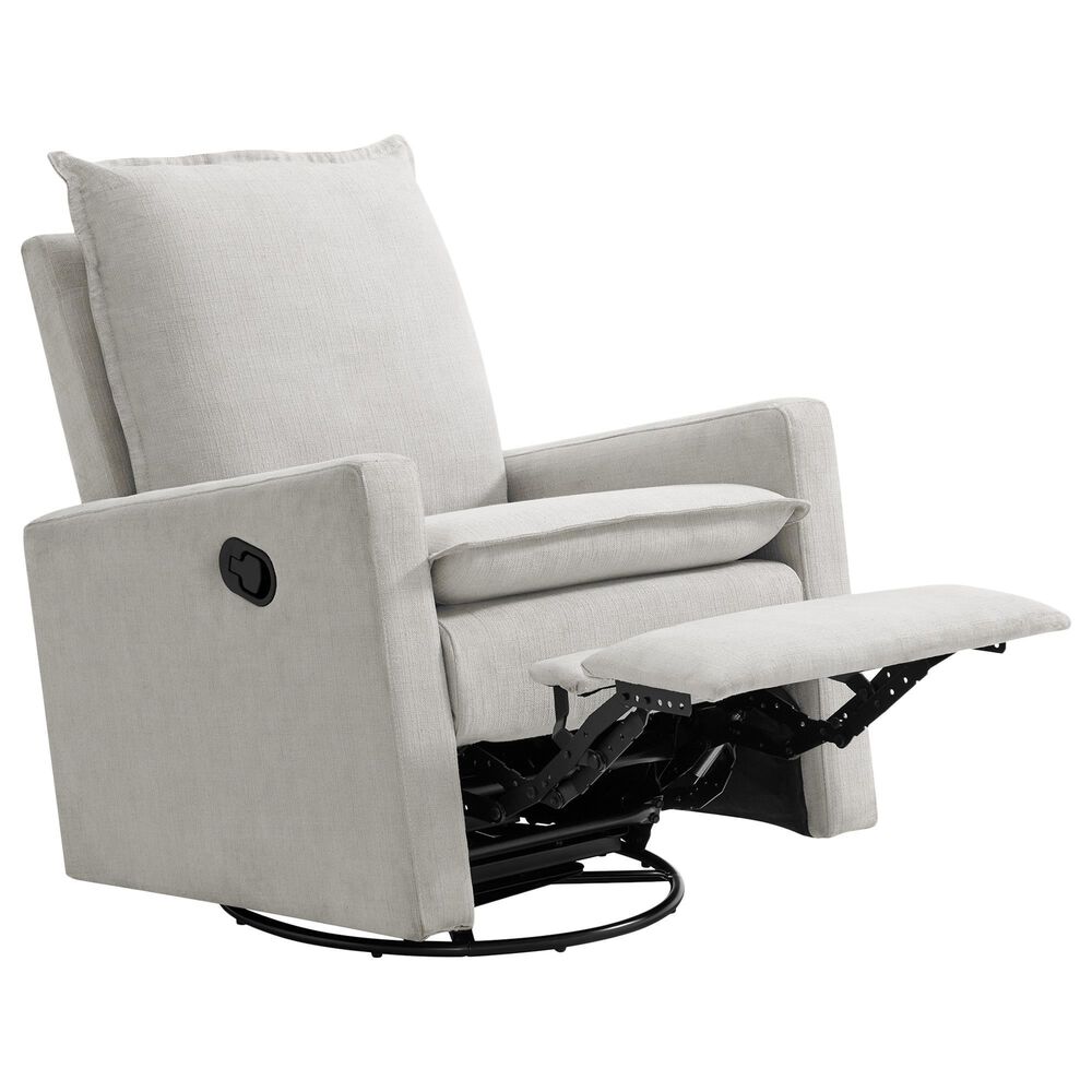 Oxford Baby Uptown Swivel Rocker Recliner in Sand, , large