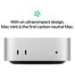 Apple Mac mini Desktop - Apple M4 chip - 10-core CPU - 24GB RAM - 10-core GPU - 512GB SSD in Silver with 3-Year AppleCare+, , large