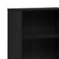 HOMLUX 4-Tier Open Shelf Display Bookcase in Black Oak, , large