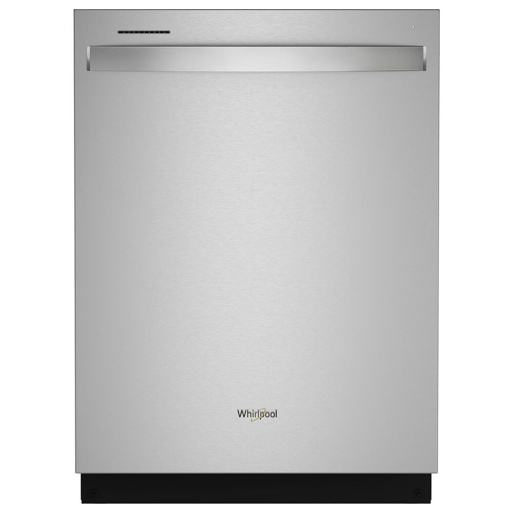 Whirlpool 24" Built-In Dishwasher with AI Intelligent Wash and Tall Top Rack in Fingerprint Resistant Stainless Steel, , large