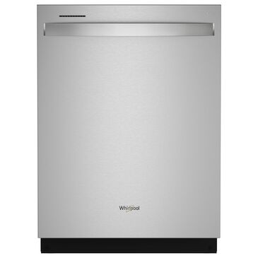 Whirlpool 24" Built-In Dishwasher with AI Intelligent Wash and Tall Top Rack in Fingerprint Resistant Stainless Steel, , large