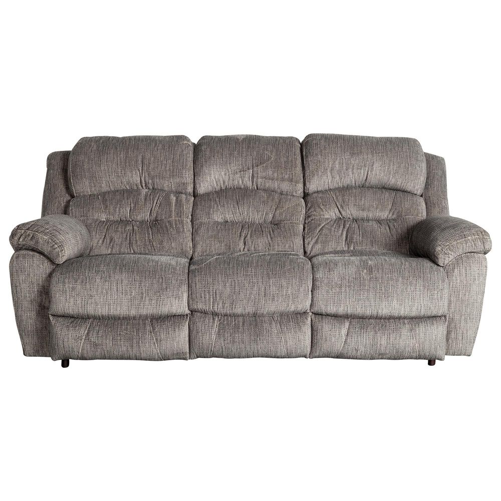 Moore Furniture Bellamy Reclining Sofa in Cement, , large