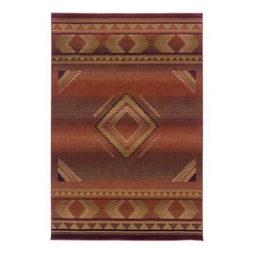 Oriental Weavers Generation 1506C 2" x 3" Red Scatter Rug, , large