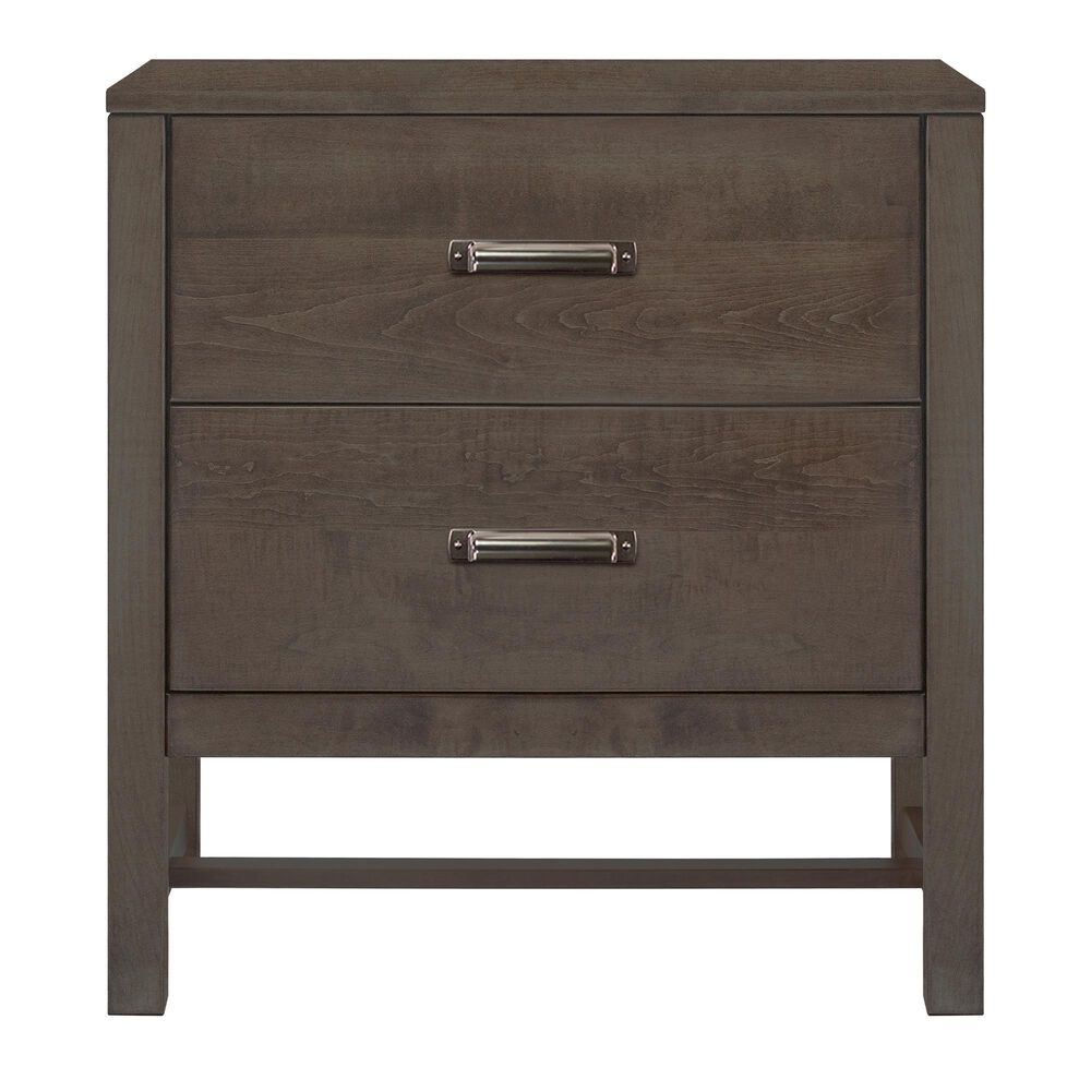 Fleming Furniture Co. Rochester 2 Drawer Nightstand in Mineral Gray, , large