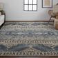 Feizy Palomar 6572F 3"6" x 5"6" Blue Area Rug, , large
