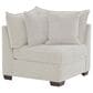 Peak Living 3-Piece Stationary Sectional with Right-Facing Chaise in Dino Ivory, , large