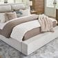 Ashley Cabalynn King Upholstered Bed in Light Brown, , large