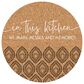 Carson Gifts Messes and Memories Cork Trivet in Multicolor, , large