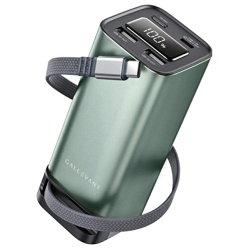 Gallevant RoadWarrior 20,000mAh Power Bank in Forest Green, , large