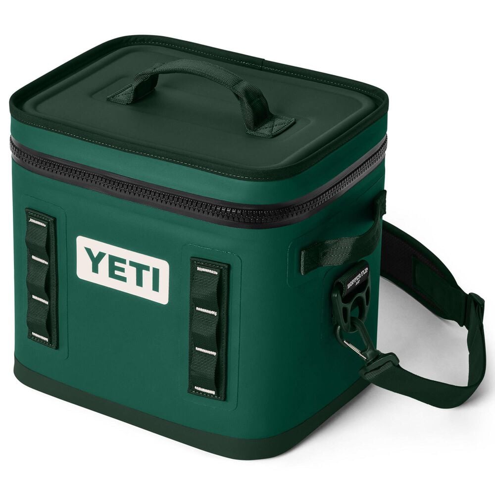 YETI Hopper Flip 12 Soft Cooler in Black Forest Green, , large