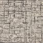 Nourison Rush 4" Round Ivory and Grey Area Rug, , large